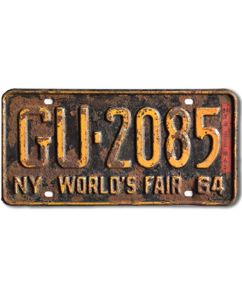 Americká SPZ New York 1964 Worlds Fair GU-2085