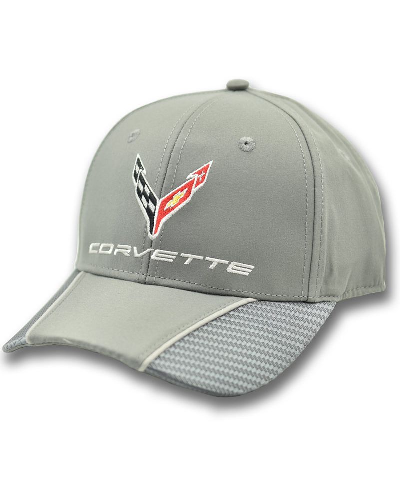Czapka Chevrolet Corvette 2020 Carbon Fiber Grey Czapka Chevrolet Corvette 2020 Carbon Fiber Grey