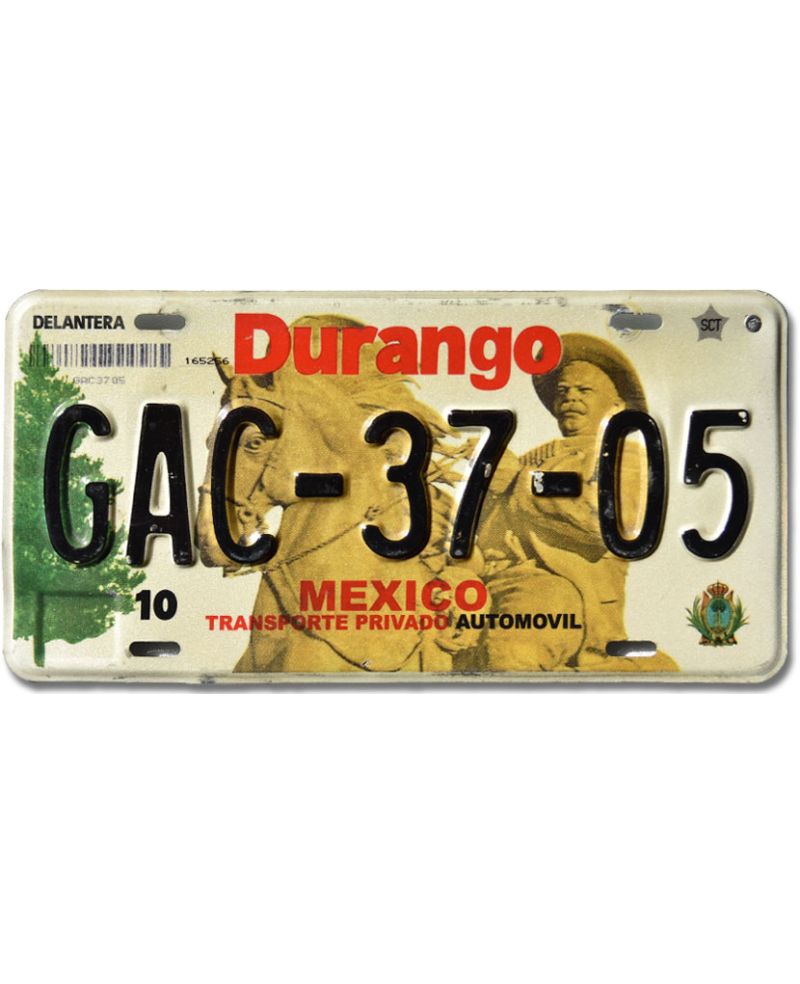 Mexická SPZ Durango GAC-37-05