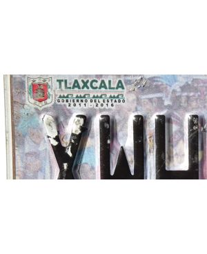 Mexická SPZ Tlaxcala XWH-49-45