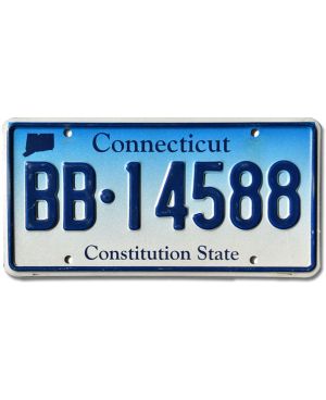 Tablica rejestracyjna USA Connecticut Constitution State BB-14588