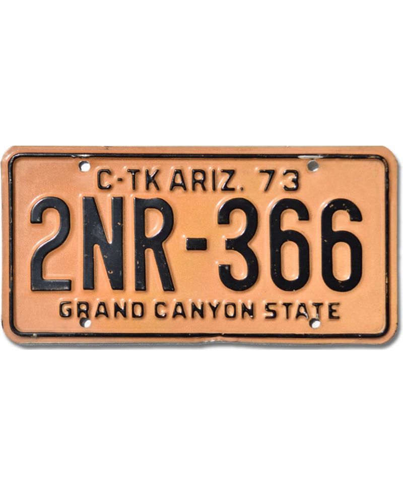 Americká SPZ Arizona 1973 Truck 2NR-366