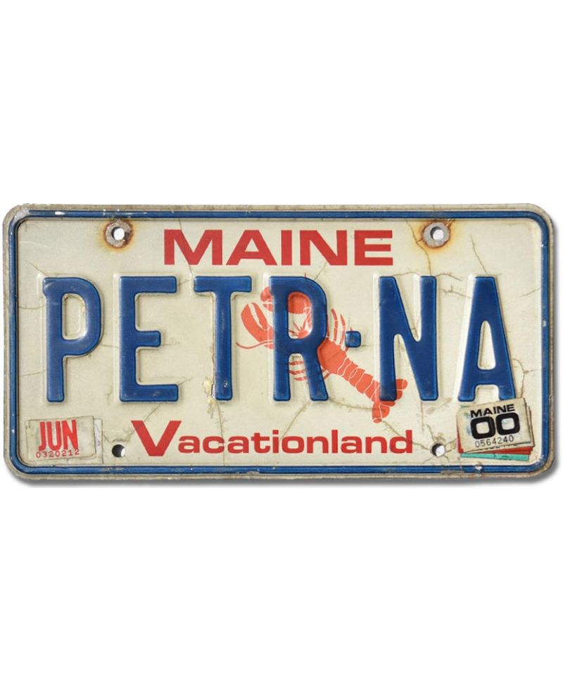 Tablica rejestracyjna USA Maine Lobster PETR.NA