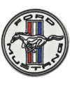 Nášivka Ford Mustang White 8 cm