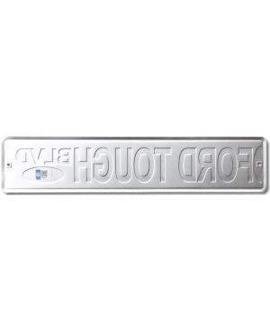 Plechová cedule Ford Tough BLVD 60 cm x 13 cm