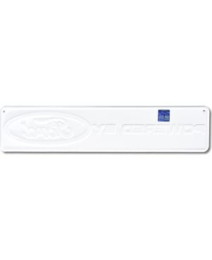 Tablica metalowa Powered By Ford 45 cm x 10 cm