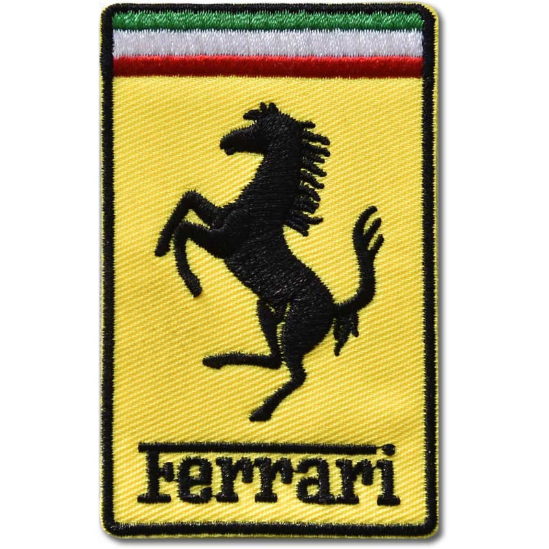 Nášivka Ferrari logo 8 cm x 5 cm