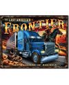 Tablica metalowa The Last American Frontier 40 cm x 32 cm
