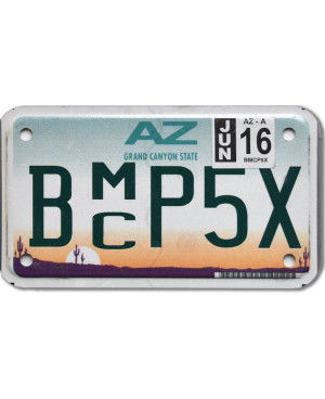 Moto americká SPZ Arizona BMCP5X