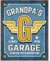 Tablica metalowa Grandpa´s Garage 40 cm x 32 cm