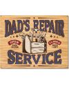 Tablica metalowa Dad´s Repair Service 40 cm x 32 cm