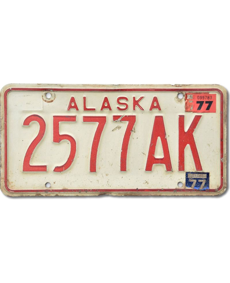 Americká SPZ Alaska Truck 2577AK