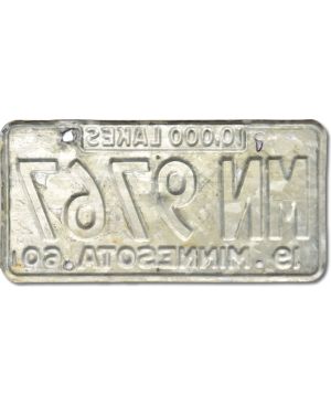 Tablica rejestracyjna USA Minnesota 1960 MN 9767
