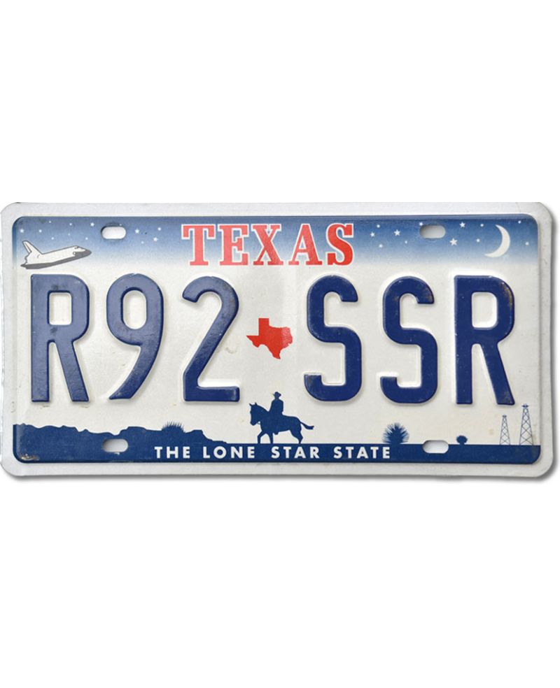 Tablica rejestracyjna USA Texas Horse R92 SSR