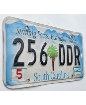 Americká SPZ South Carolina Smiling Faces 256 DDR