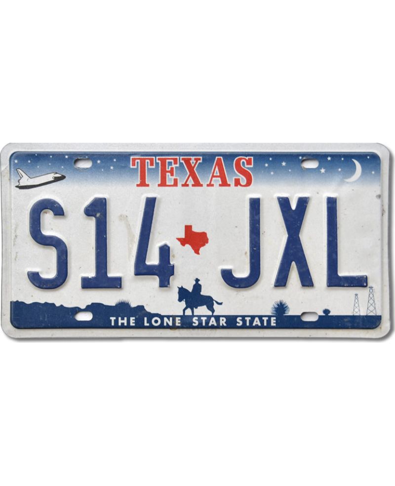 Tablica rejestracyjna USA Texas Horse S14 JXL