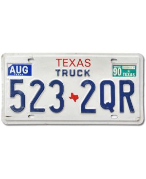 Tablica rejestracyjna USA Texas Truck 523-2QR
