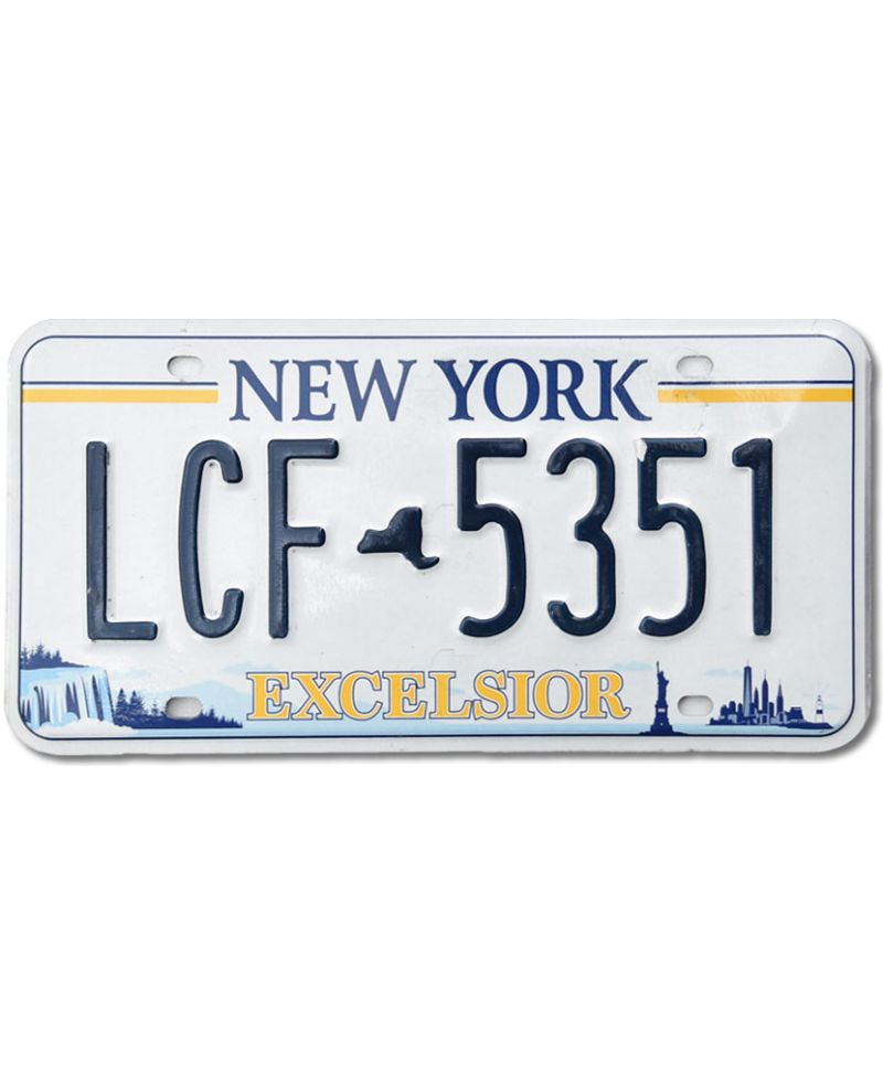 Americká SPZ New York Excelsior LCF 5351