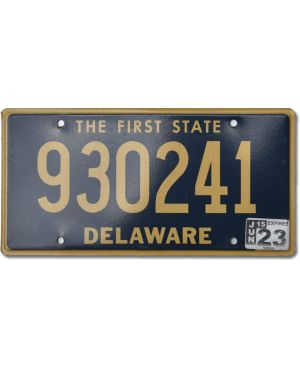 Tablica rejestracyjna USA Delaware The First State 930241