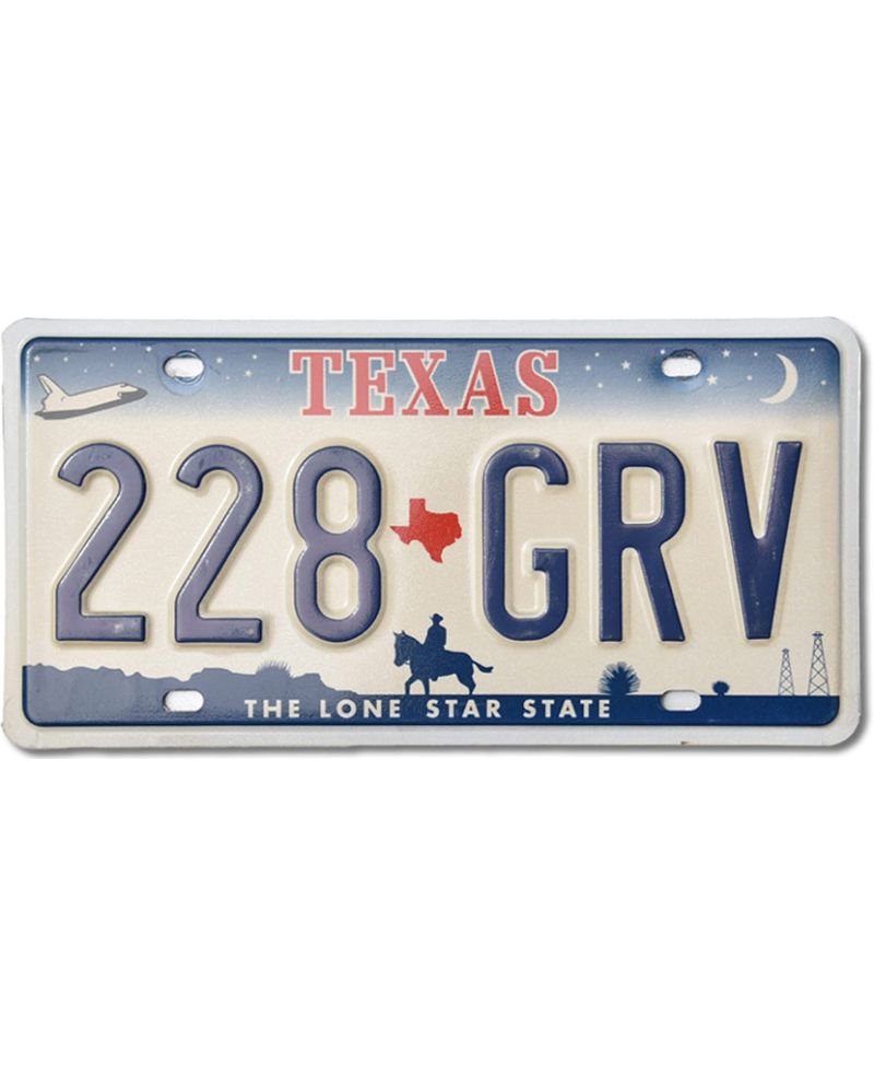 Americká SPZ Texas Horse 228 GRV