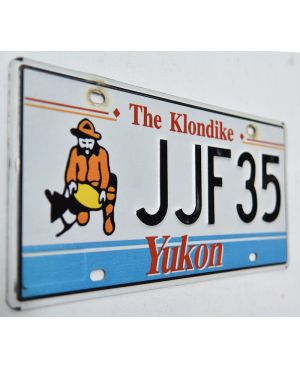 Kanadská SPZ Yukon The Klondike JJF35