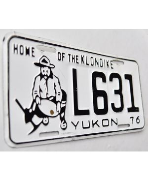 Kanadská SPZ Yukon 1976 Home Of The Klondike L631