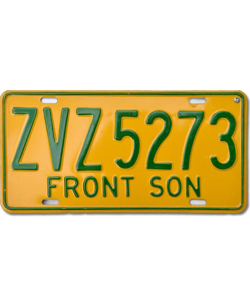 Mexická SPZ Sonora Fronteriza ZVZ5273