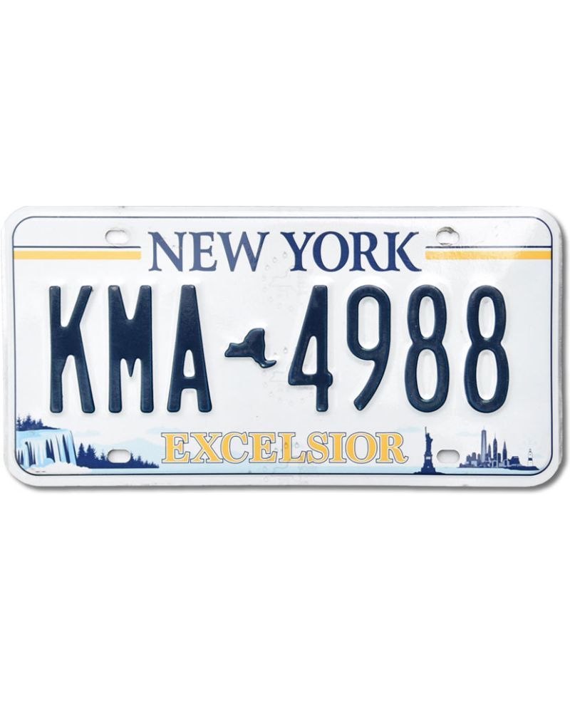 Americká SPZ New York Excelsior KMA 4988