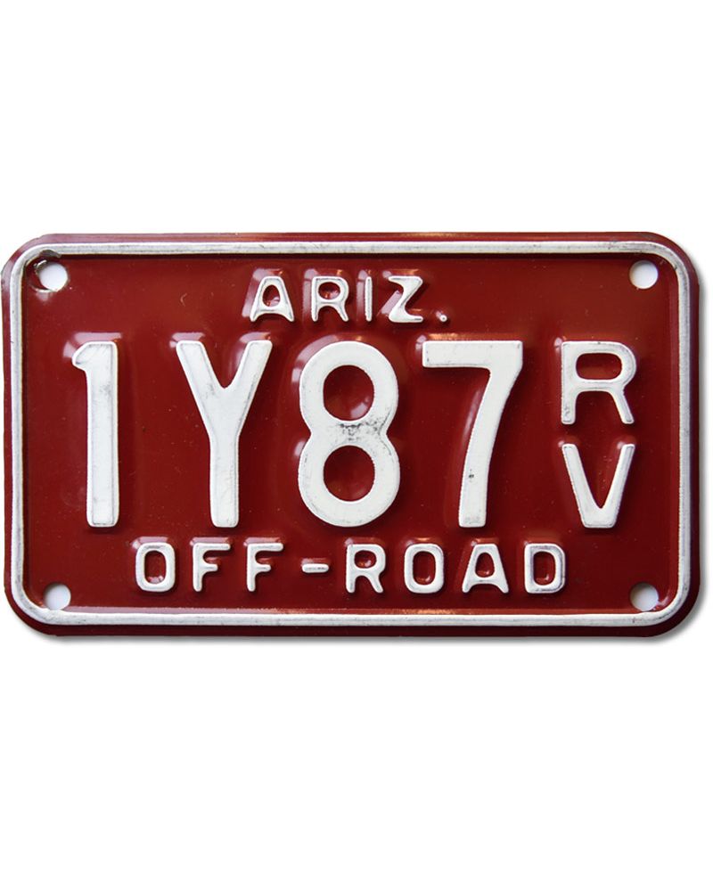 Moto americká SPZ Arizona 1Y87RV Off-road