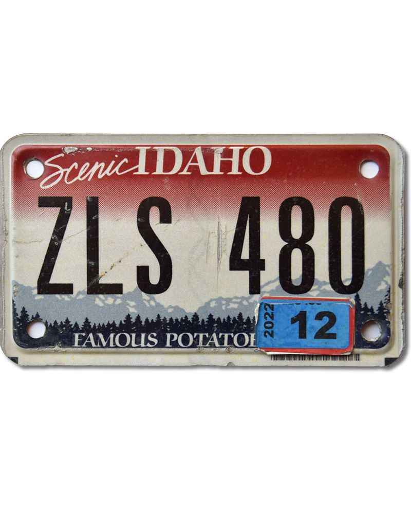 Moto americká SPZ Idaho ZLS 480