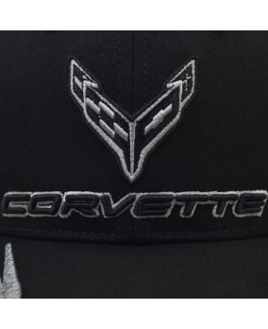 Czapka Chevrolet Corvette Bad Vette B/W