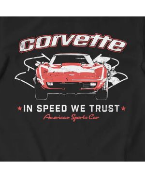 Koszulka męska Corvette In speed We Trust