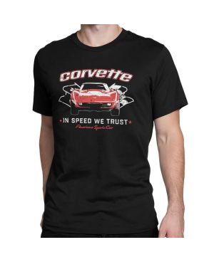Koszulka męska Corvette In speed We Trust