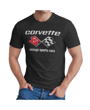 Koszulka męska Corvette Vintage Sports Cars