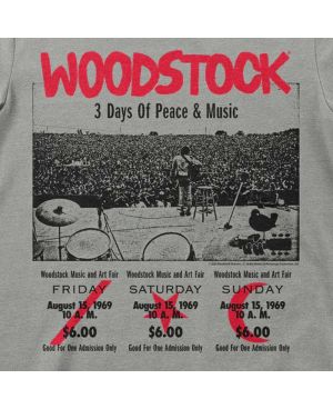 Koszulka męska Woodstock 3 Day Ticket