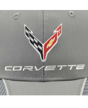Czapka Chevrolet Corvette 2020 Carbon Fiber Grey