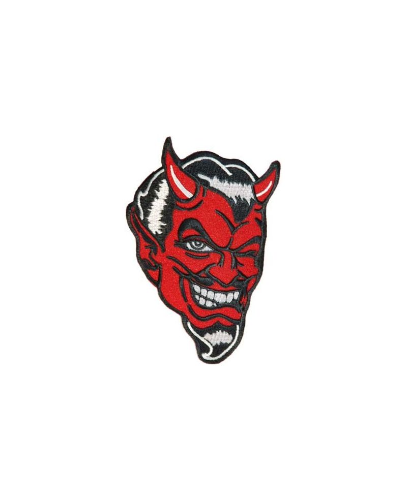 Moto nášivka Devil 12 cm x 8 cm Moto nášivka Devil 12 cm x 8 cm