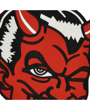 Naszywka duża Smiling Devil XXL na plecy 23 cm x 16 cm