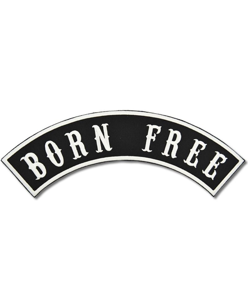 Naszywka Born Free Rocker - XXL na plecy