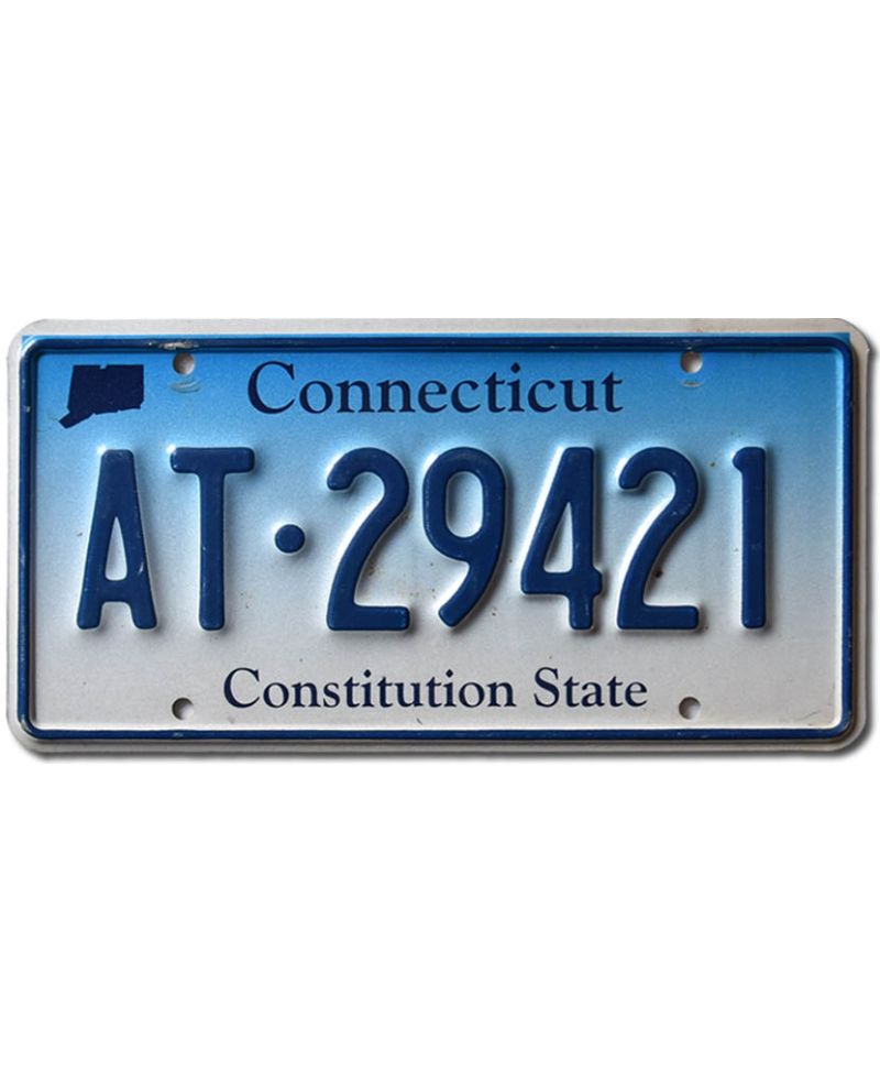 Tablica rejestracyjna USA Connecticut Constitution State AT-29421