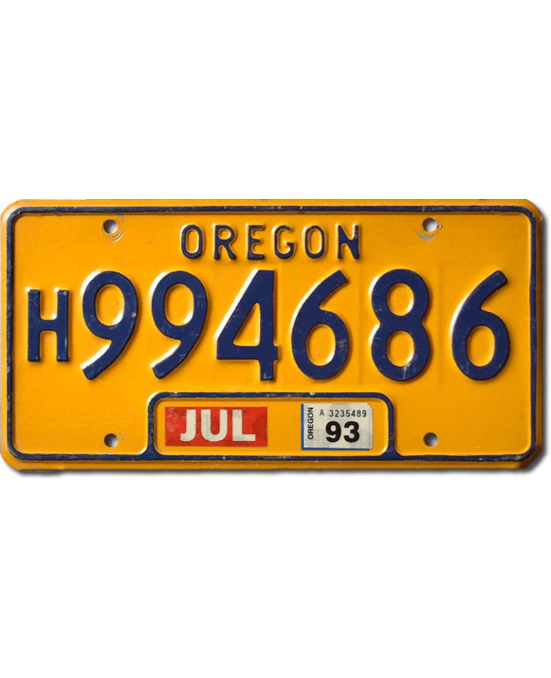 Tablica rejestracyjna USA Oregon House Trailer H994686