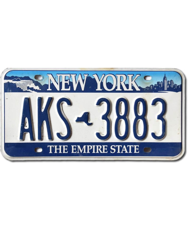 Americká SPZ New York Empire Skyline AKS-3883