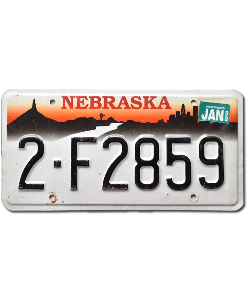 Americká SPZ Nebraska Chimney 2.F2859