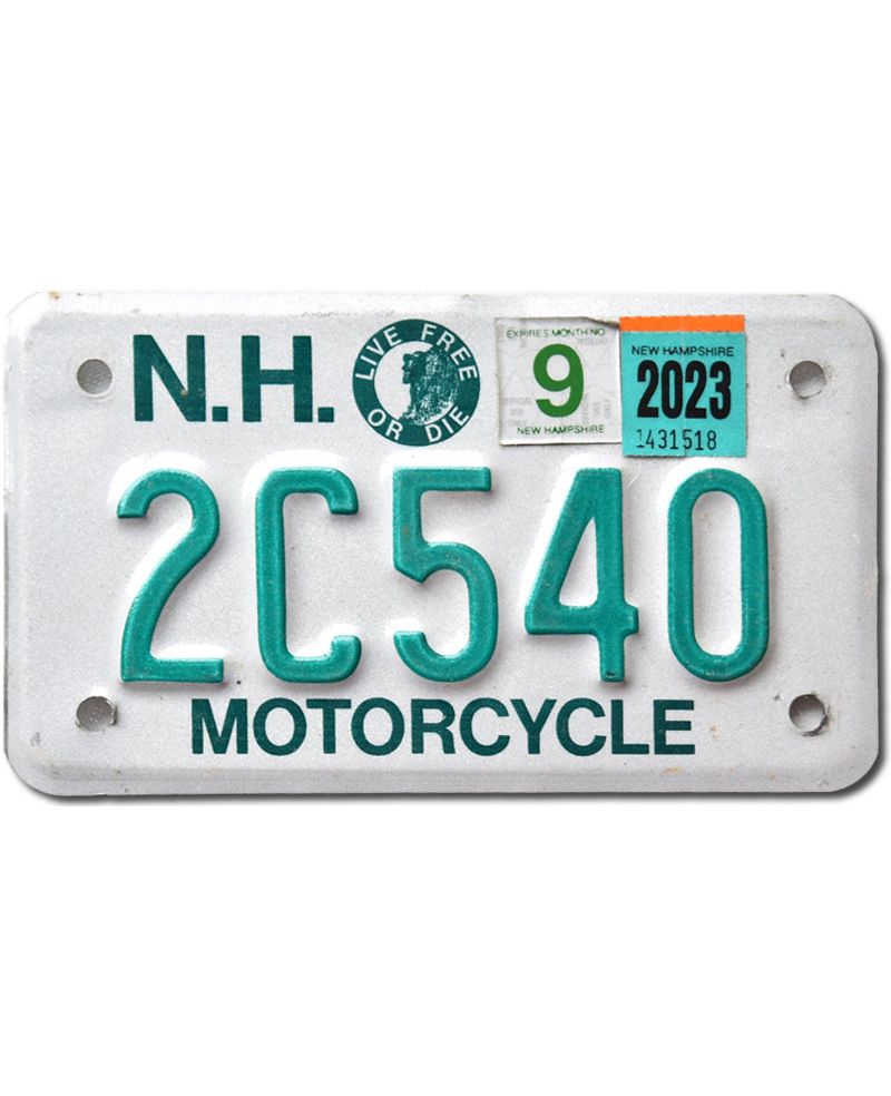 Moto americká SPZ New Hampshire 2C540