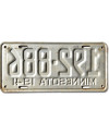 Tablica rejestracyjna USA Minnesota 1941 Silver 192-886