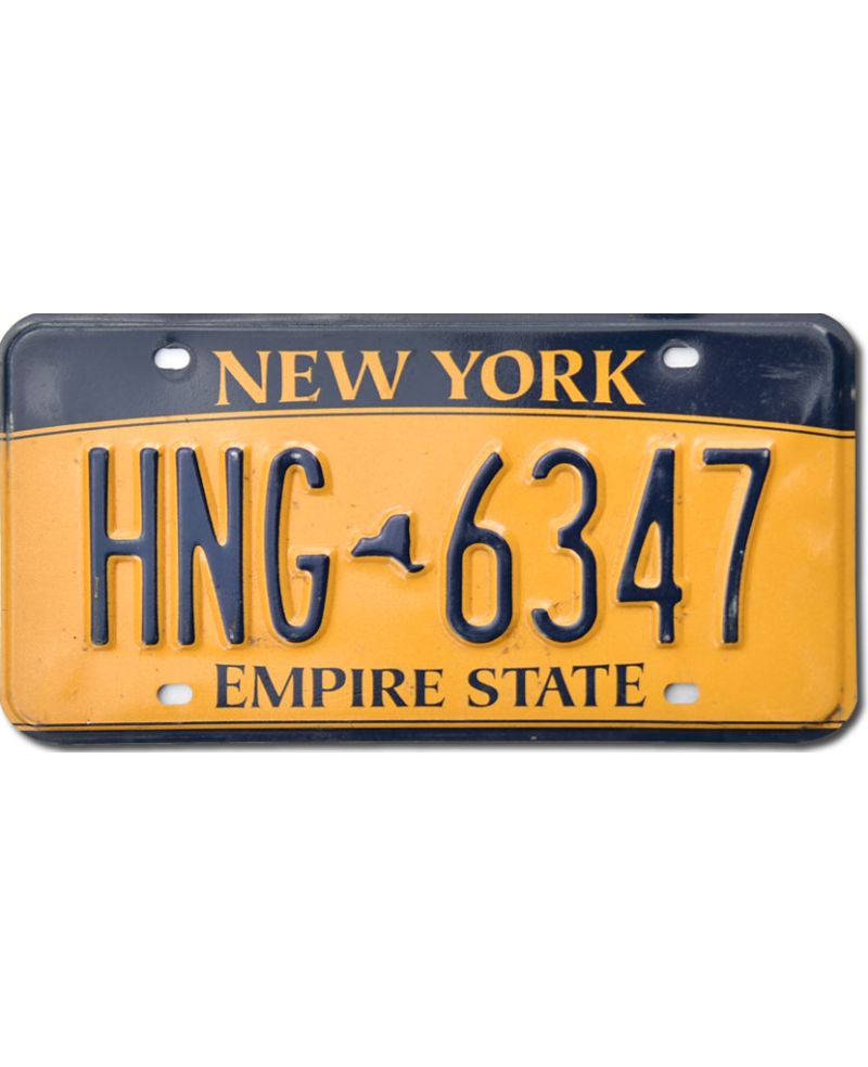 Tablica rejestracyjna USA New York Empire State HNG 6347