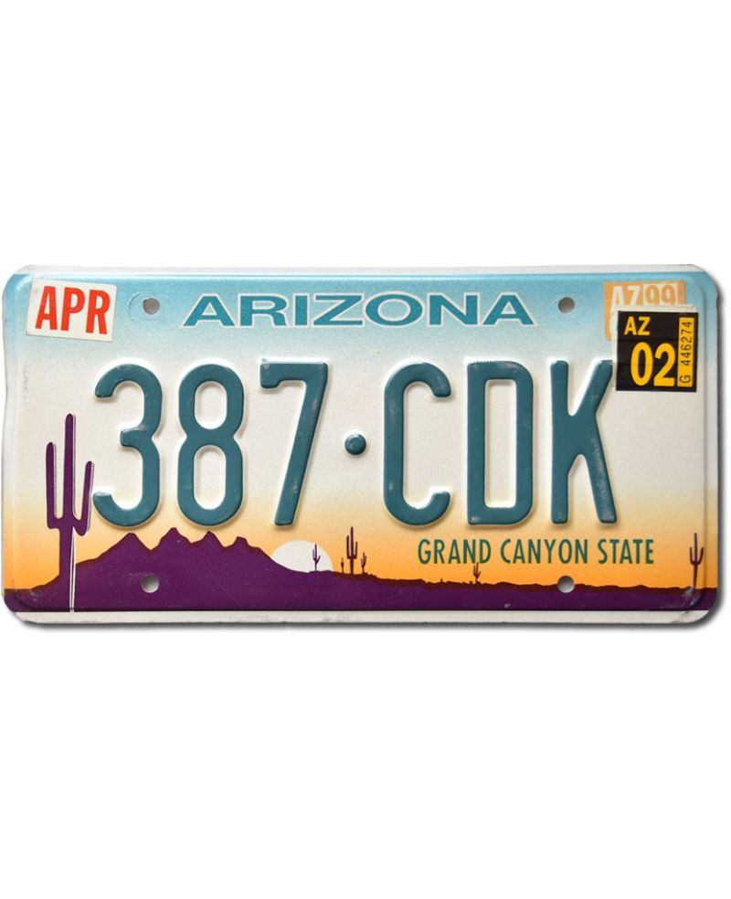 Americká SPZ Arizona Grand Canyon 387-CDK
