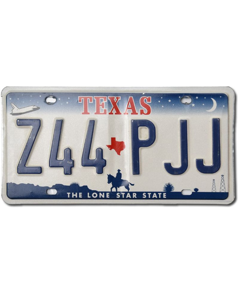 Tablica rejestracyjna USA Texas Horse Z44 PJJ