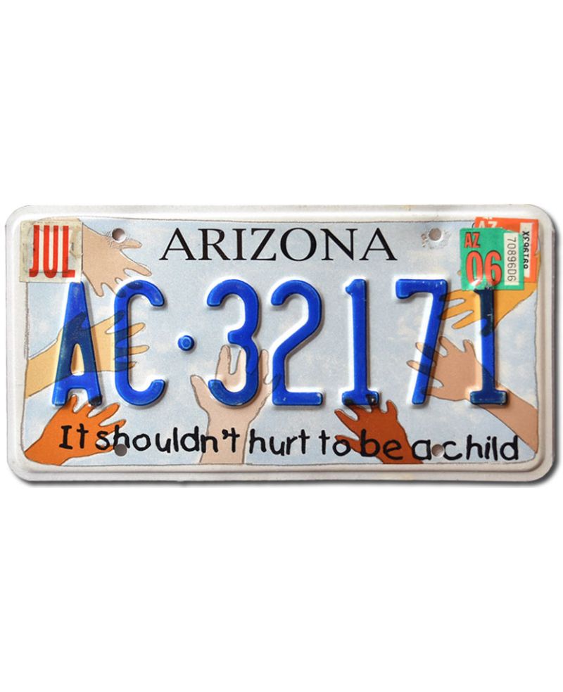 Tablica rejestracyjna USA Arizona 2006 To Be A Child AC-32171