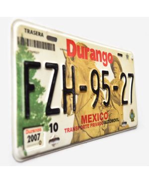 Mexická SPZ Durango 2007 FZH-95-27